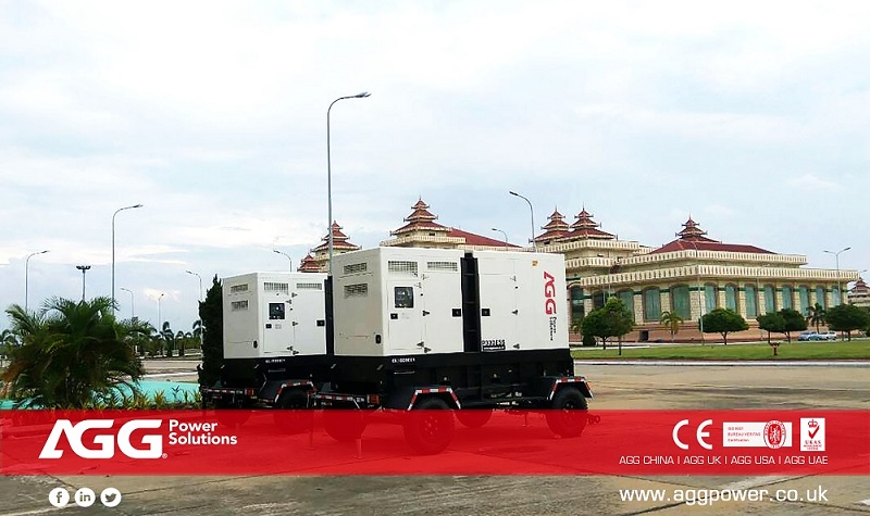 AGG Trailer Solution 丨330kVA 50Hz丨Myanmar