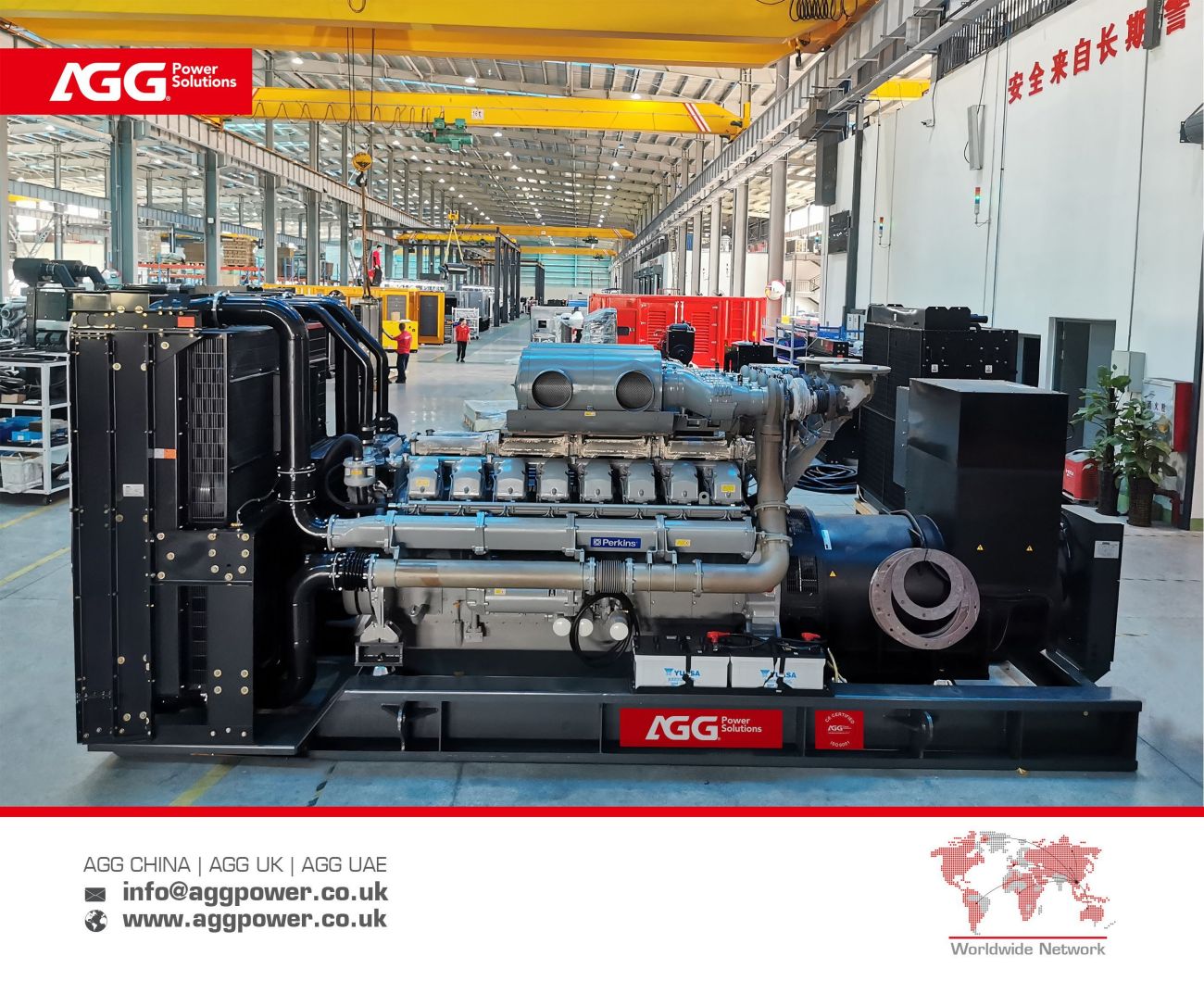 AGG Provides Reliable Perkins-power Diesel Generator Set