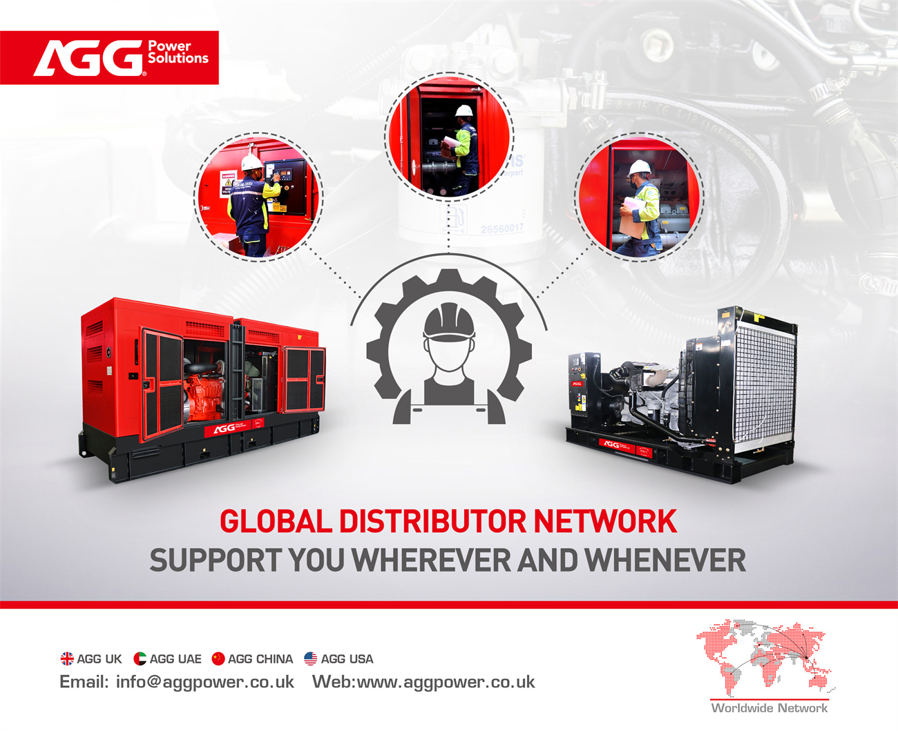 AGG Rental Range Generator Sets