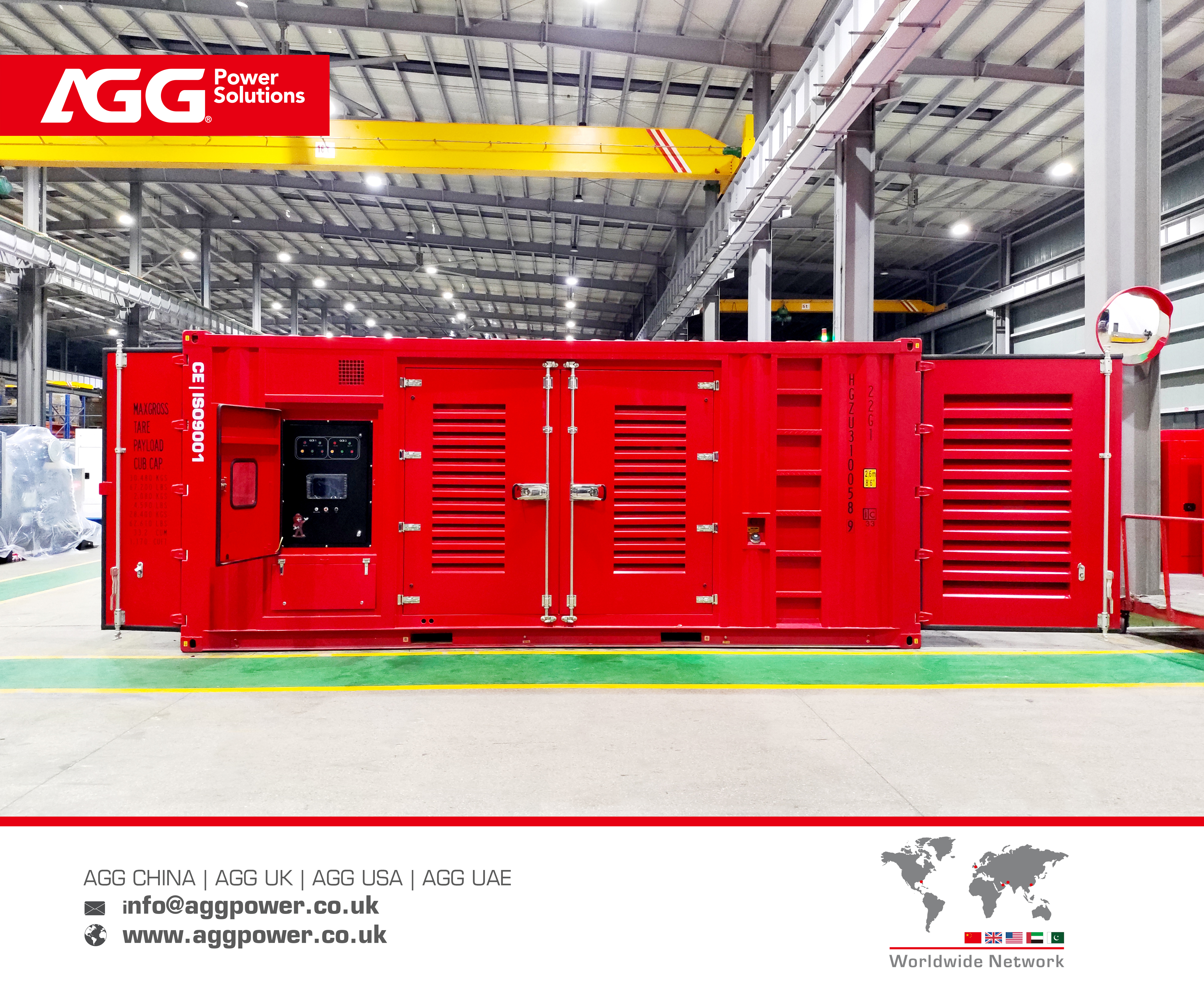 Together with DSE (Deep Sea Electronics), AGG VPS Generator Set Powers a Better World!