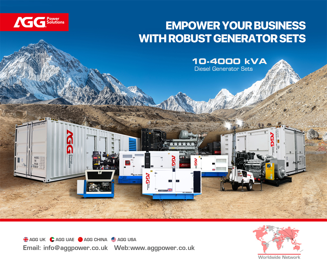 Generator Set Supply and Power Support in Middle East Area