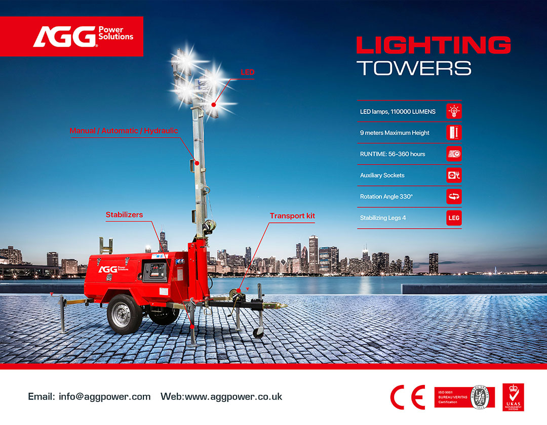 Using Diesel Lighting Towers for Construction Sites